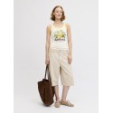 JJXX Hilda Print Tanktop - Vanilla Ice / Lemon