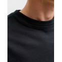 JACK & JONES Organic relaxed kortærmet T-shirt - Sort