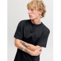 JACK & JONES Organic relaxed kortærmet T-shirt - Sort