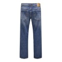 ONLY & SONS Edge Performance denim jeans - Dark Medium Blue Denim