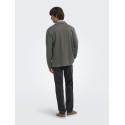 ONLY & SONS Kodyl Sweat Overshirt - Beluga