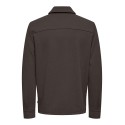 ONLY & SONS Kodyl Sweat Overshirt - Coffee Bean Melange