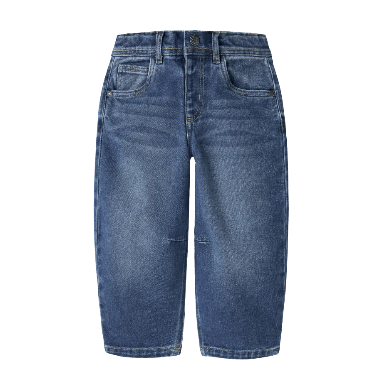 NAME IT Mini Ben barrel jeans - Medium Blue Denim