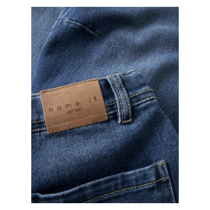 NAME IT Mini Ben barrel jeans - Medium Blue Denim