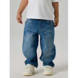 NAME IT Mini Ben barrel jeans - Medium Blue Denim