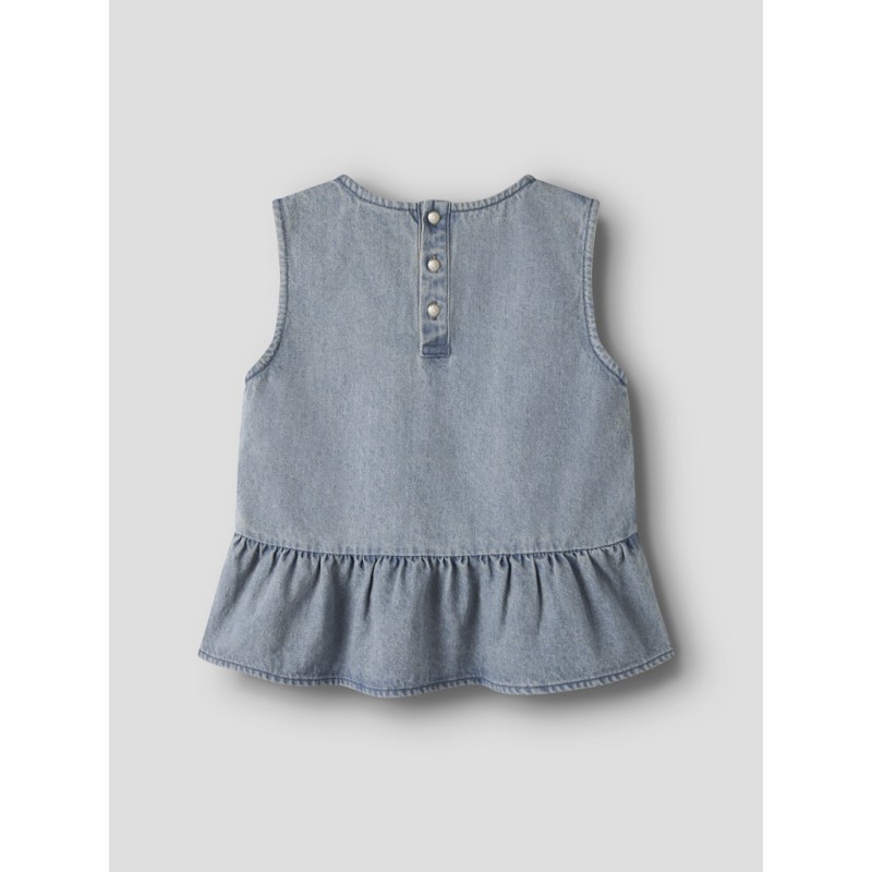 NAME IT Kids Rain denim top - Special Blue Grey Denim