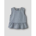 NAME IT Kids Rain denim top - Special Blue Grey Denim