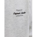 JACK & JONES JUNIOR Norrebro Typo Hoodie - White Melange