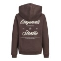 JACK & JONES JUNIOR Norrebro Typo Hoodie - Java