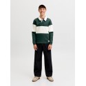 JACK & JONES Junior Frederiksberg sweat polo - Pine Grove