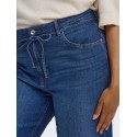 ONLY CARMAKOMA Anna mellem talje denim jeans - Dark Blue Denim