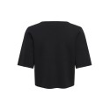 JDY Astra 3/4 ærmet cardigan - Sort