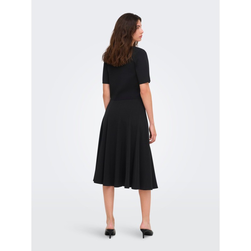 JDY Astra 3/4 ærmet cardigan - Sort