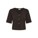JDY Astra 3/4 ærmet cardigan - Coffee Bean