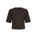JDY Astra 3/4 ærmet cardigan - Coffee Bean