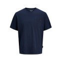 JACK & JONES PLUs Dover kortærmet T-shirt - Navy Blazer