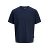 JACK & JONES PLUs Dover kortærmet T-shirt - Navy Blazer
