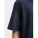 JACK & JONES PLUs Dover kortærmet T-shirt - Navy Blazer