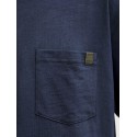 JACK & JONES PLUs Dover kortærmet T-shirt - Navy Blazer