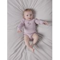 NAME IT Baby Body 3-pak Violetflower - Violet Ice