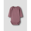 NAME IT Baby Body 3-pak Violetflower - Violet Ice