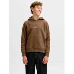 JACK & JONES Junior Soho Hoodie - Cocoa