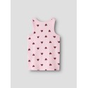 NAME IT Mini Tank top 2-pak Cutie Heart - Parfait Pink