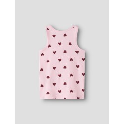 NAME IT Mini Tank top 2-pak Cutie Heart - Parfait Pink