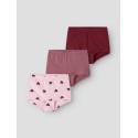 NAME IT Mini Tights 3-pak Cutie Hearts -  Parfait Pink