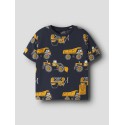 NAME IT Mini Jimmy Tonka kortærmet T-shirt - Navy Blazer