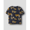 NAME IT Mini Jimmy Tonka kortærmet T-shirt - Navy Blazer