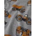 NAME IT Mini Jimmy Tonka kortærmet T-shirt - Grey Melange