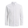JACK & JONES Junior Langærmet skjorte - Hvid
