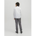 JACK & JONES Junior Langærmet skjorte - Hvid