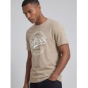 JJ REBEL Felix kortærmet T-shirt - Roasted Cashew
