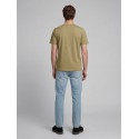 JJ REBEL Felix kortærmet T-shirt - Khaki