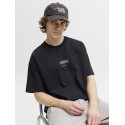 JACK & JONES Barron Studio T-shirt - Sort