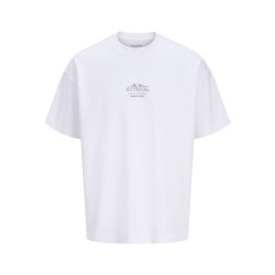 JACK & JONES Barron Studio T-shirt - Hvid