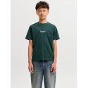 JACK & JONES Junior Soho S/S T-shirt - Scarab