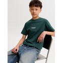 JACK & JONES Junior Soho S/S T-shirt - Scarab