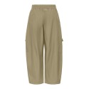 ONLY Ayana barrel cargo bukser - Olive Gray