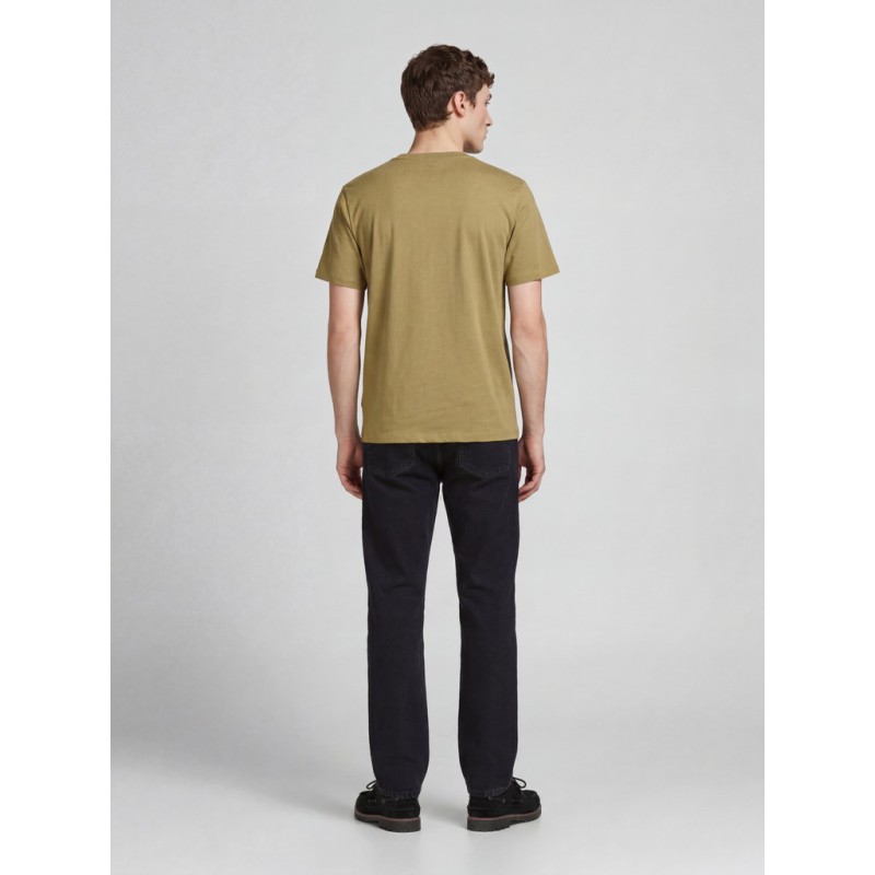 JJ REBEL Mario kortærmet T-shirt - Khaki