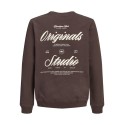 JACK & JONES Junior Norrebro Typo Sweatshirt - Java