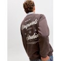 JACK & JONES Junior Norrebro Typo Sweatshirt - Java