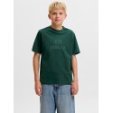JACK & JONES Junior Frederiksberg Monogram T-shirt - Pine Grove