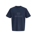 JACK & JONES Junior Frederiksberg Monogram T-shirt - Sky Captain