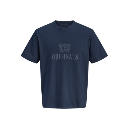 JACK & JONES Junior Frederiksberg Monogram T-shirt - Sky Captain