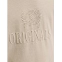 JACK & JONES Junior Frederiksberg Monogram T-shirt - Feather Gray