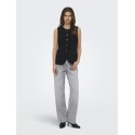 ONLY Aja-Yo fitted tailor vest - Sort