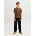 JACK & JONES Junior Soho S/S T-shirt - Cocoa